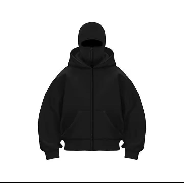 Sudadera doble mascara con capucha